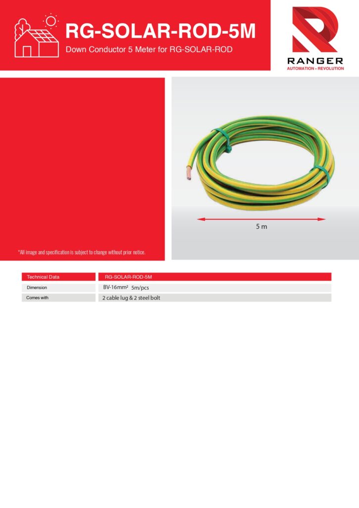 Buy RG-SOLAR-ROD-5M | Ranger Automation